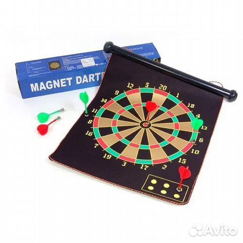 Дартс с магнитным полотном 30см