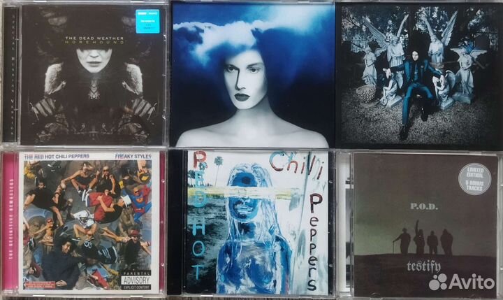 CD диски. Рок, поп, панк зарубежный