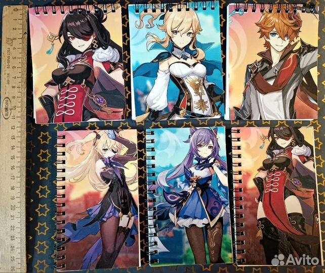 Блокнотики аниме А6