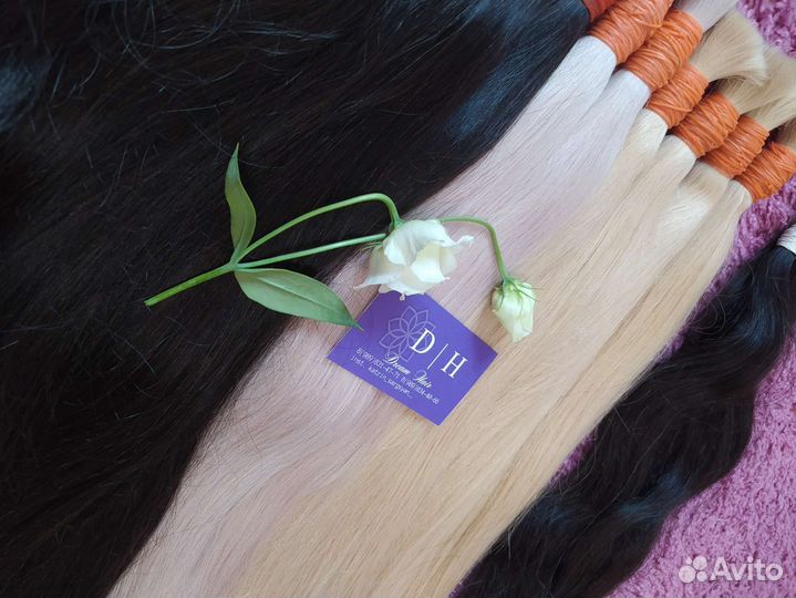 Волосы для наращивания натуральные