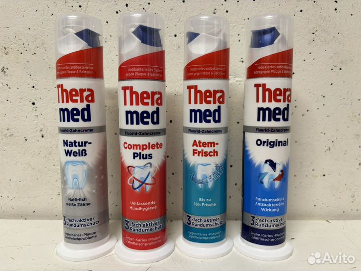 Theramed зубная паста и гель Германия