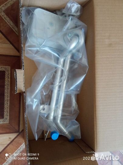 Радиатор масляный на skoda