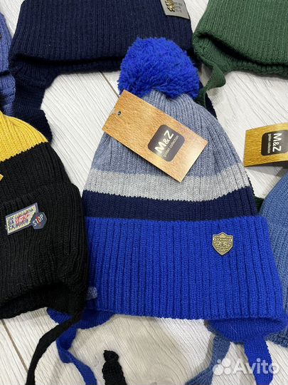 Шапка для мальчика демисезонная