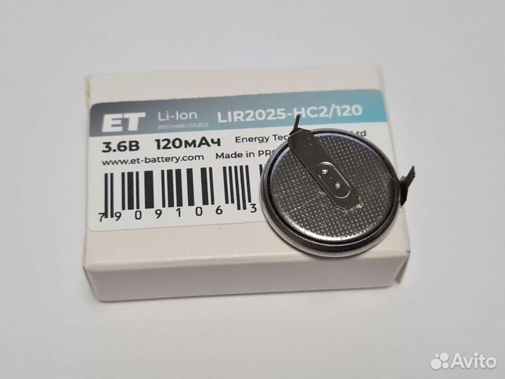 Аккумулятор ET LIR2025-HC2/120 PK1