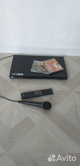 DVD-плеер LG с караоке и 2мя каталогами песен