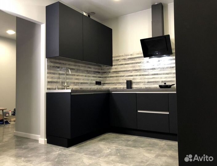 Современная кухня на заказ мдф фасады
