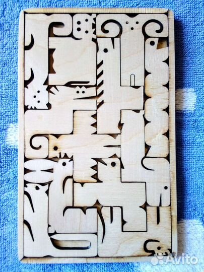 Головоломка деревянная