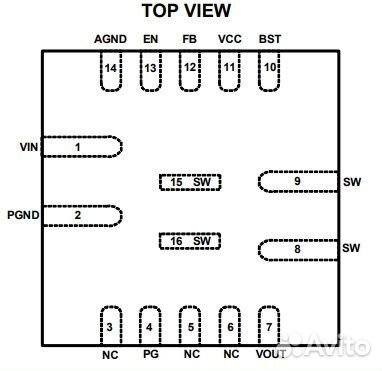 Микросхема MP2312GQ-Z AHU