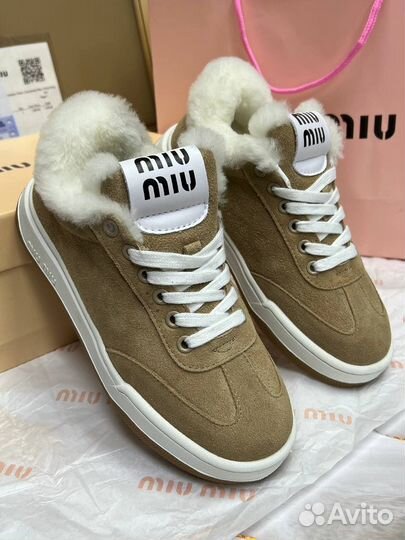 Кеды зимние женские miu