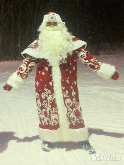 Прокат костюмов Деда Мороза и Снегурочки