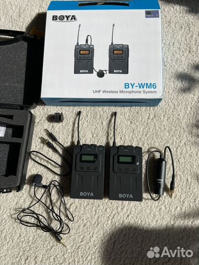 Петличка Boya BY-WM6