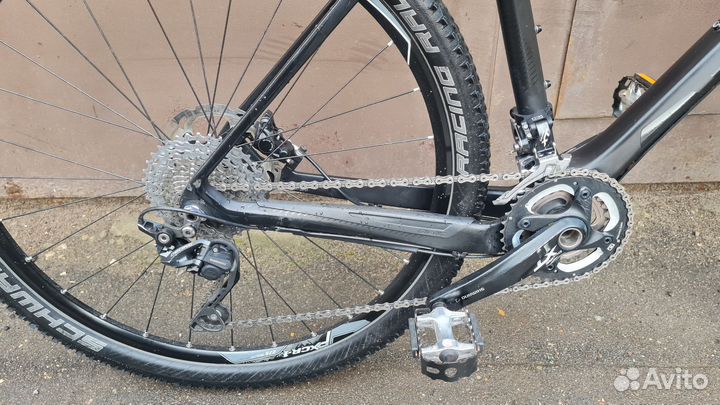 Карбоновый велосипед Giant 27.5 (FOX, на осях)