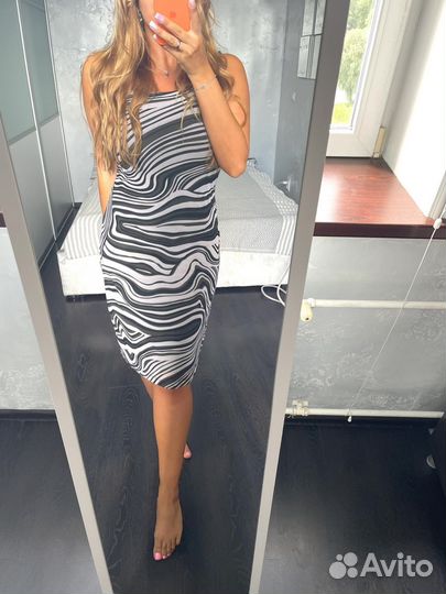 Платье абстракция