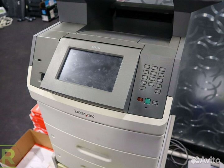 Лазерный мфу (принтер копир факс сканер) lexmark