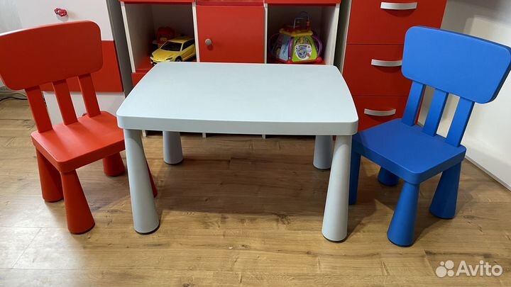 Детский стол и стулья Маммут