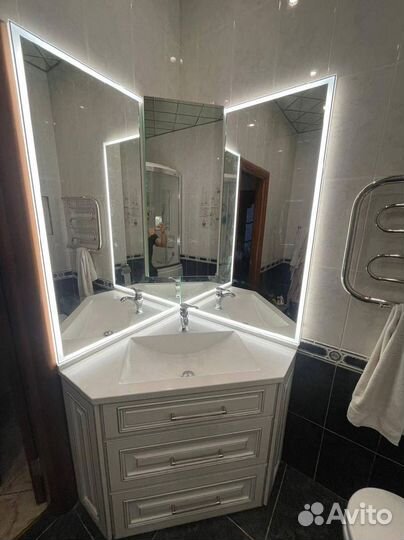 Комплект мебели для ванной на заказ / Доставка