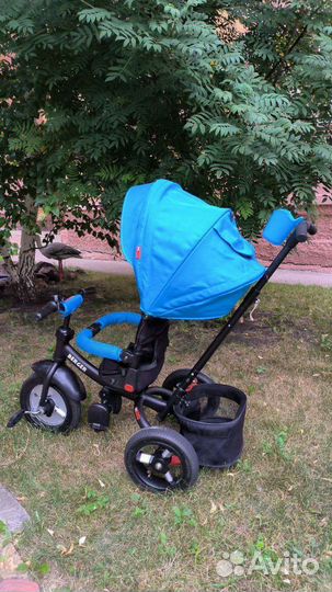 Велосипед коляска с ручкой