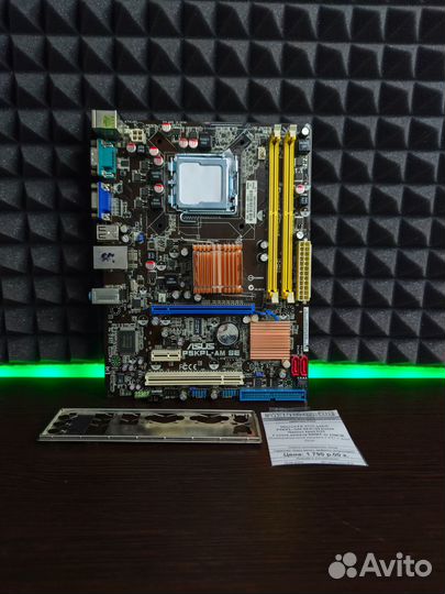 Материнская плата mATX S775 asus P5KPL-AM