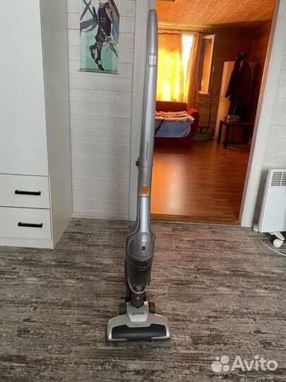 Пылесос gorenje li-iontech 21.6v беспроводной