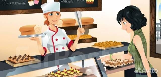 Продавец в кулинарию еженедельные выплаты
