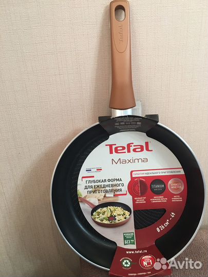 Сковорода tefal для всех плит и индукции 26