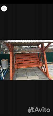 Садовые качели новые