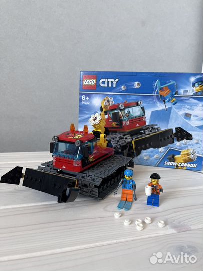 Конструктор lego city 60222 Снегоуборочная машина