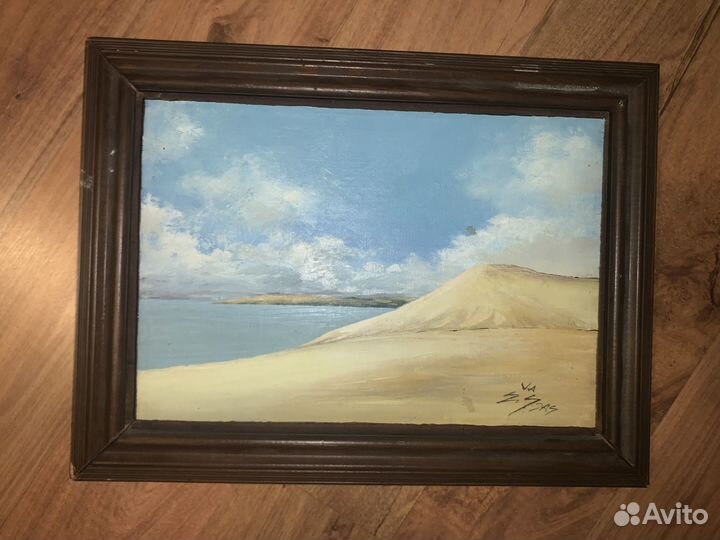 Картина маслом Калининград дюны