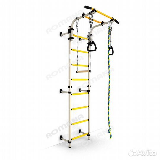 Детская шведскя стенка некст-1, Цвет белый прованс