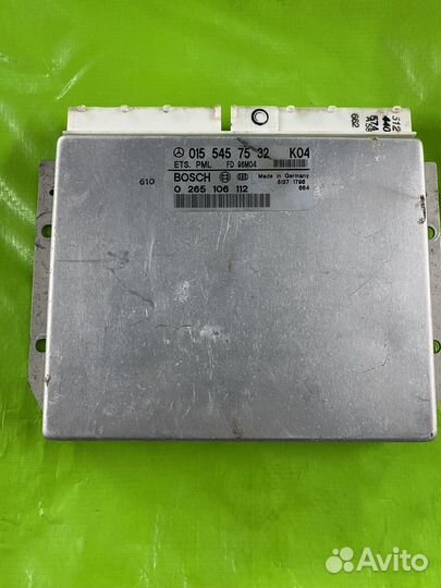 Блок управления ETS W210