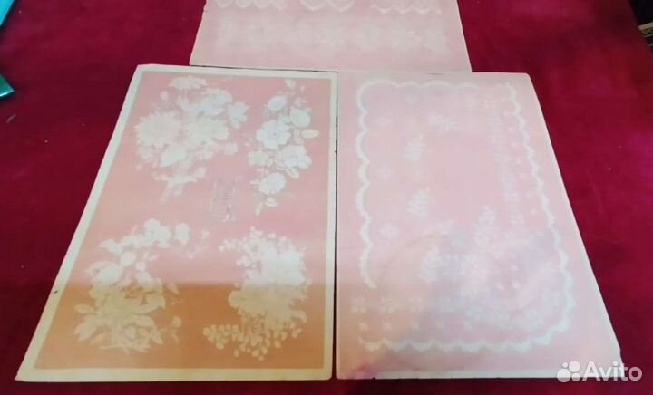 Схемы для вышивки крестиком и кружев, 19 век