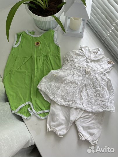 Вещи пакетом на девочку