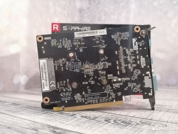 Видеокарта rx550 4gb sapphire Pulse