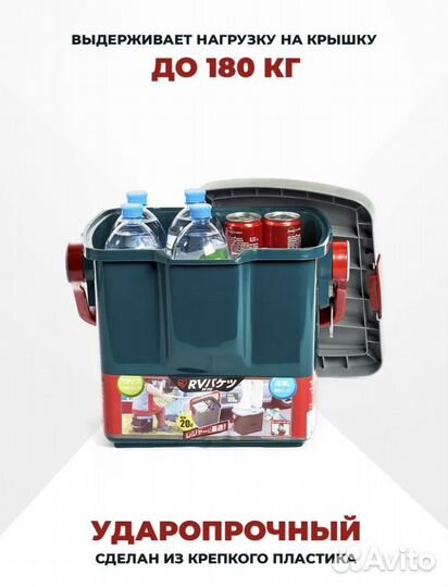 Экспедиционный бокс iris RV BOX Bucket 25B