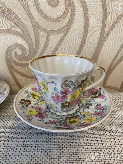 Чайная пара фарфор лфз