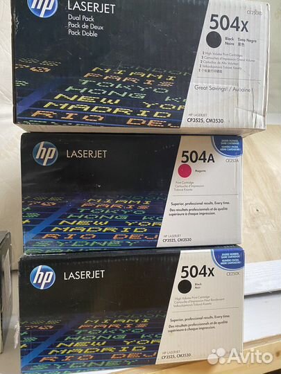 Картридж цветной hp