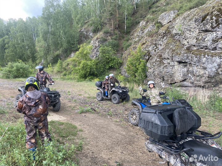 На квадроциклах вдоль р. Исеть- Порог Ревун, 1 час