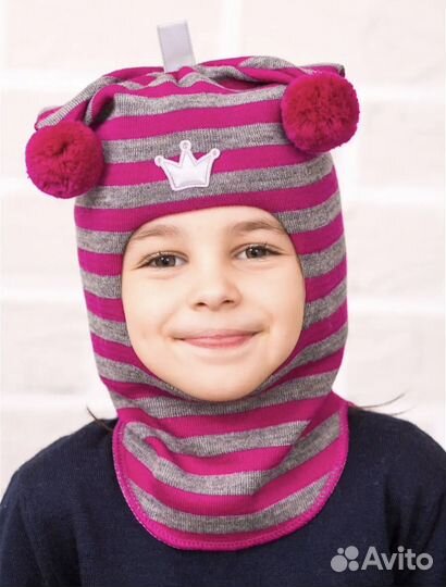 Шапка шлем зимний beezy