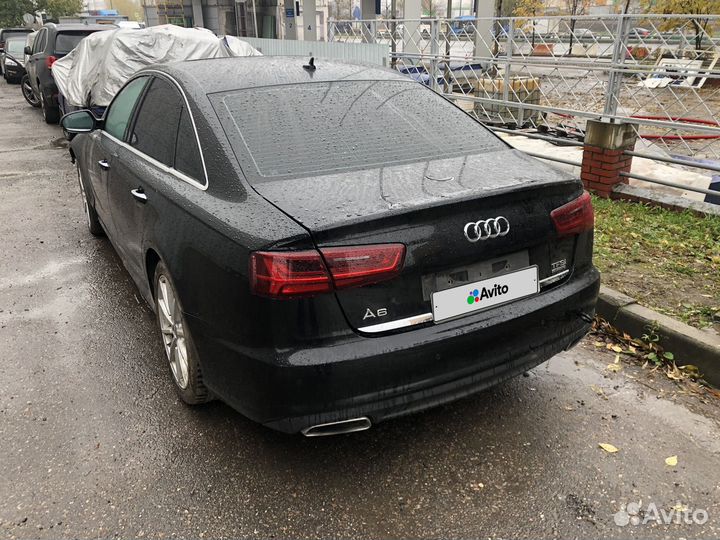 Audi A6 3.0 AMT, 2016, битый, 81 000 км