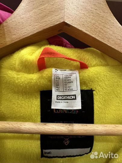 Горнолыжный комбинезон для девочки 140