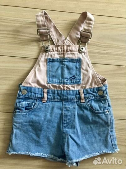 Джинсовый комбинезон Zara