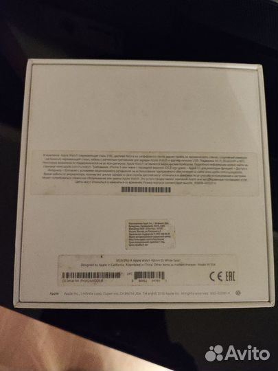 Apple watch 42 mm. Серия A1554