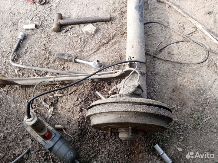 Балка задняя барабанная primera p11