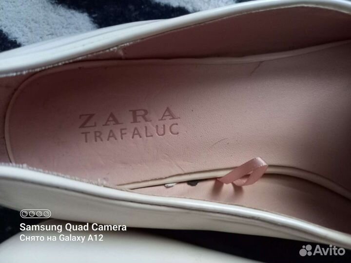 Лоферы /туфли /балетки женские zara trafaluc