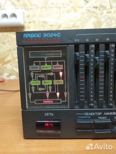 Эквалайзер прибой э024с