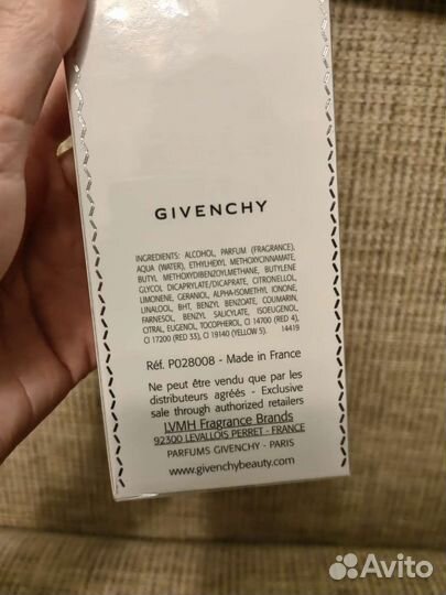 Givenchy hot couture edp 100 ml