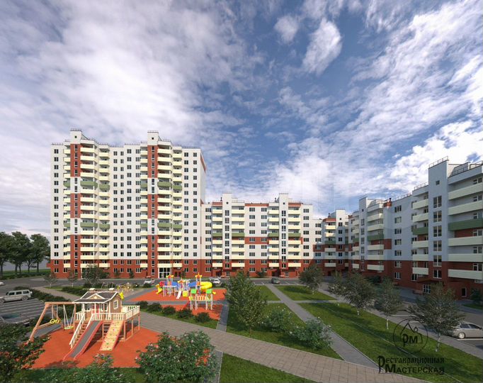 1-к. квартира, 42,6 м², 8/9 эт.