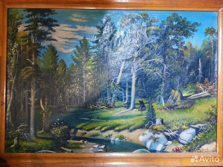 Картина маслом на холсте пейзаж