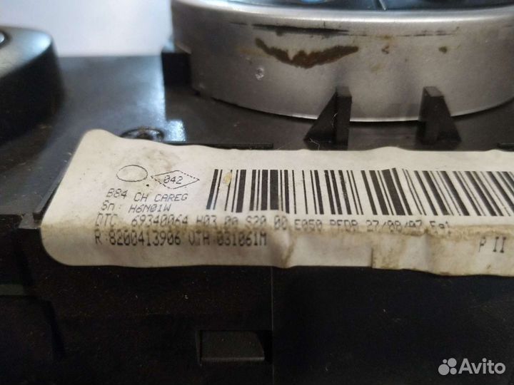 Блок управления климат контролем Renault Megane II