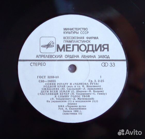 София Ротару Где Ты Любовь / Червона Рута